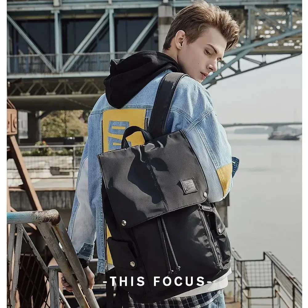 Waterproof Nylon Backpack for Men and Women