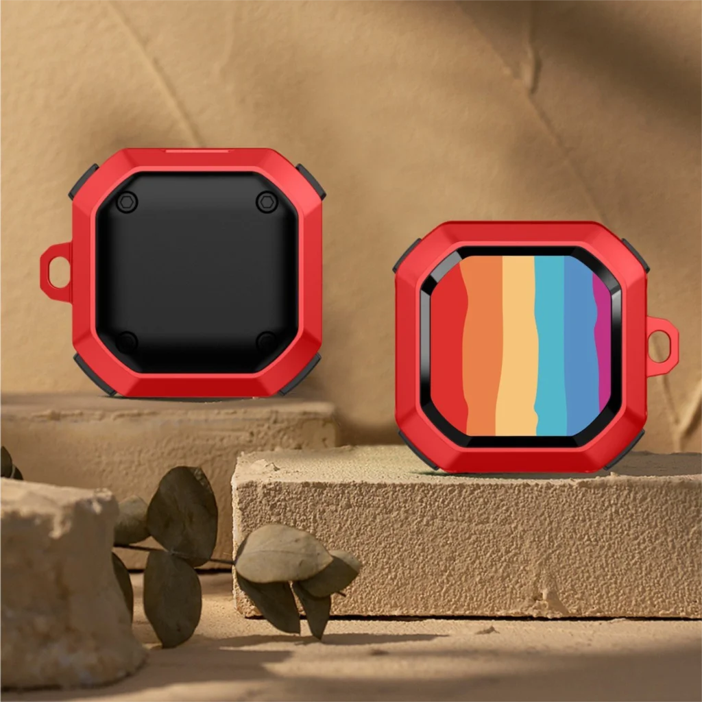 Per Samsung Galaxy Buds Live/Buds Pro Case Armor Rainbow Marble Auricolari Cover Per Galaxy Buds 2 Rainbow Acquerello Marble Case