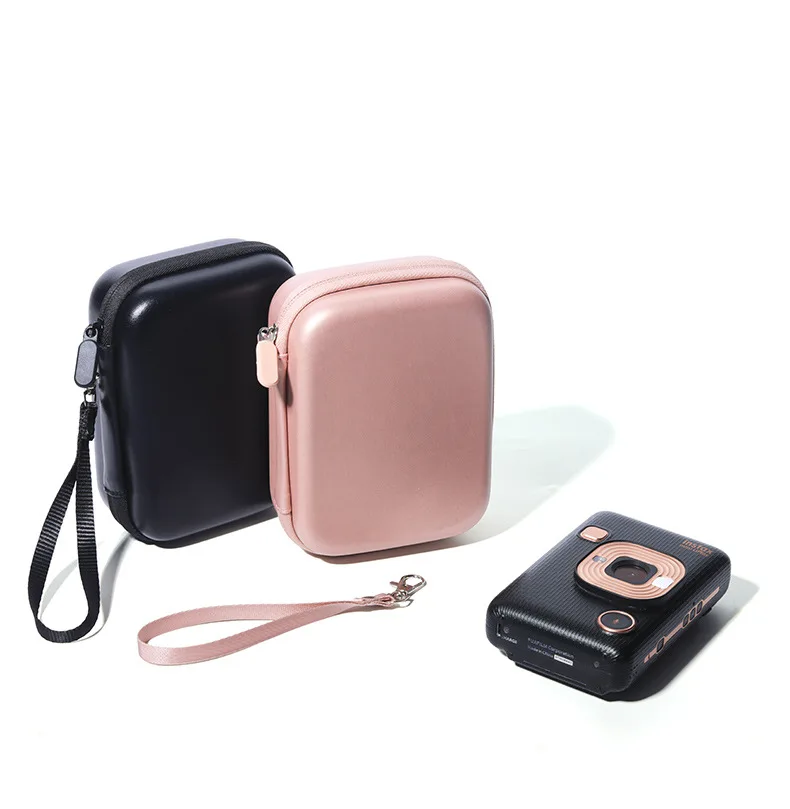 Universal Hard Shell Pu Per Fuji Film Con Instax Mini Evo/Link/Display/Kodak Mini Shot 2/Kodak Mini Shot 2 Retro Instant Camera