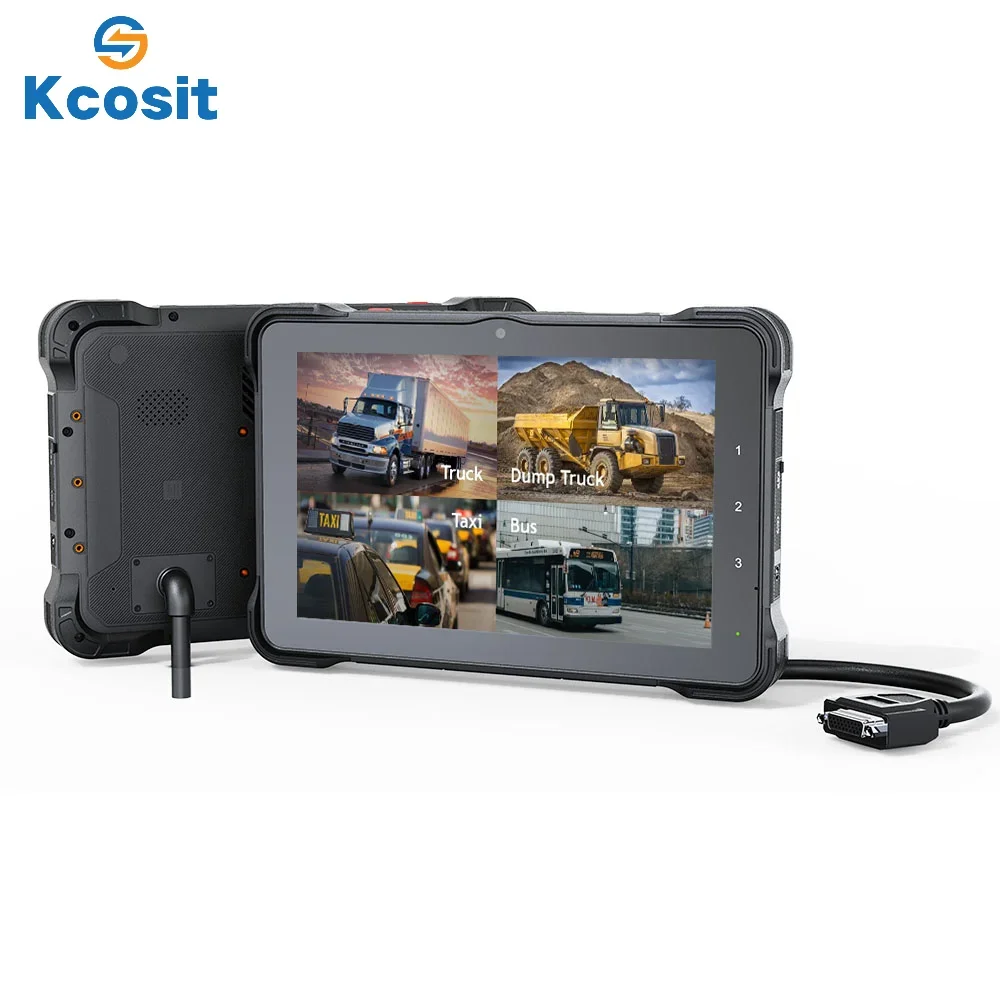 kcosit K100i Vehicle-Mounted Tablets Embedded Computer PC Waterproof Linux Debian 10 CPU NXP 10