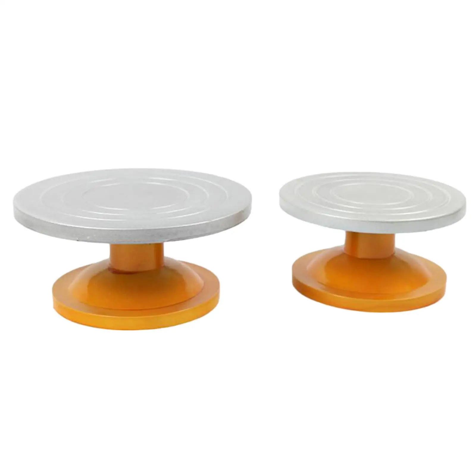 Double-Sided Sculpting Wheel Turntable Cake Decorating Art Crafts