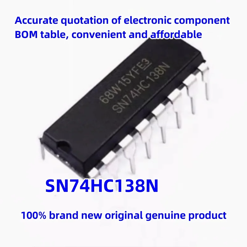 

Новый оригинальный декодер/декодер SN74HC138N DIP-16 38