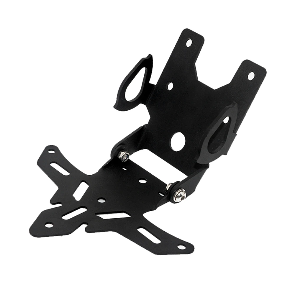 RZ For Yamaha XSR155 XSR 155 2019-2024 오토바이 번호판 홀더 테일 티디 펜더 엘리미네이터 조정 가능한 번호 브래킷 LED