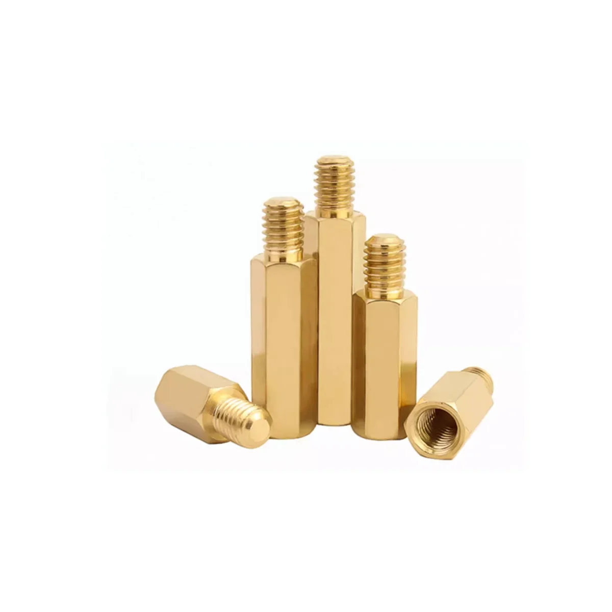 

Hexagonal Copper Column Single Head Copper Screw / Computer Motherboard Screw Isolation Column M2M2.5M3M4M5M6M8