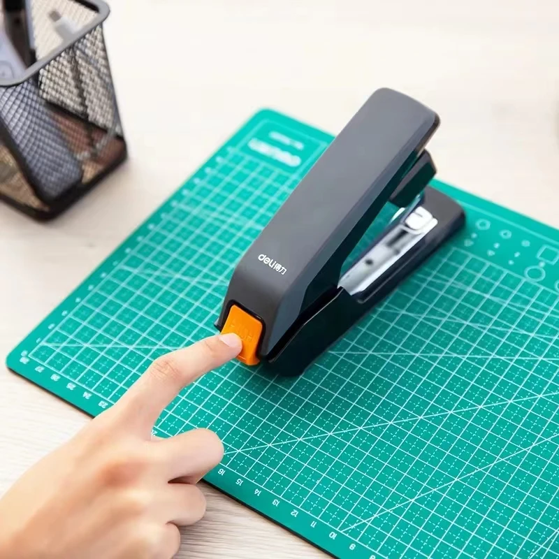 Deli 40 Sheets Heavy Duty Stapler Effortless Paper Binder School Supplies Stationery Sta