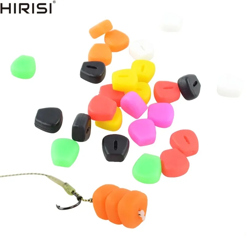 HIRISI Mehrfarbige Pop-Up-Köder, Weiche Lebensechte Künstliche Schwimmende Köder für Karpfen-Angeln, Tragbares Angelzubehör-Set – Detail 3