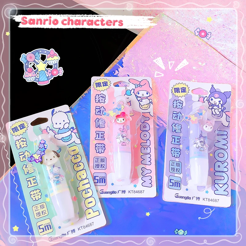 Sanrio Kuromi Cinnamoroll Correction Tape Back to School Supplies