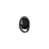 10PCS Punk Sparkle Black Diamonds Inlaid Full Gems Edge Alloy Nail Art Rhinestones Jewel Decorations Manicure Cool Dark Charms 5