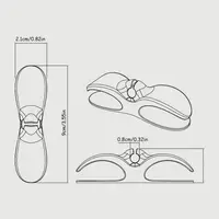 Enrouleur de cordon, organisateur pour appareil de cuisine, enveloppe de cordon, gestion de câbles, support à Clip pour friteuse à Air, fixateur de Machine à café, 3 pièces 4