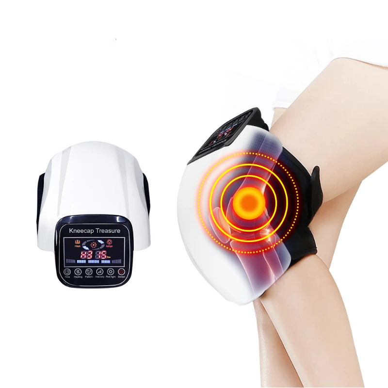 

Smart Hot Compression Knee Relaxation Massager Wireless Vibrating Leg Shiatsu Massager Knee Support Joint Pain Beauty Health Spa