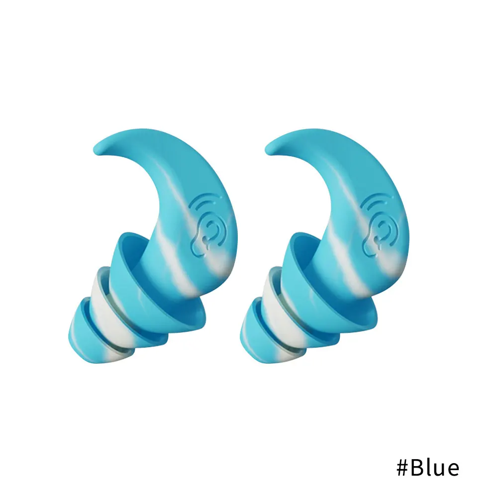 Silicone Noise-Canceling Sleep Earplugs for Small Ears - Soundproof & Anti-Snore with Memory Foam