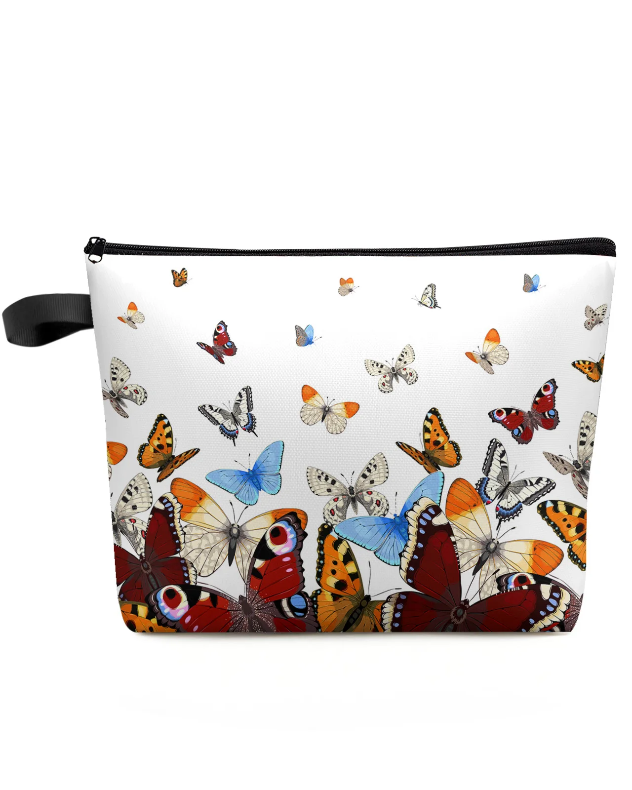 

Pastoral Butterfly Gradient Makeup Bag Pouch Travel Essentials Lady Women Cosmetic Bags Toilet Organizer Storage Pencil Case