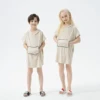 Terry Fabric 2023 Kids Bathrobe Children Hoodies Baby Outfit 1