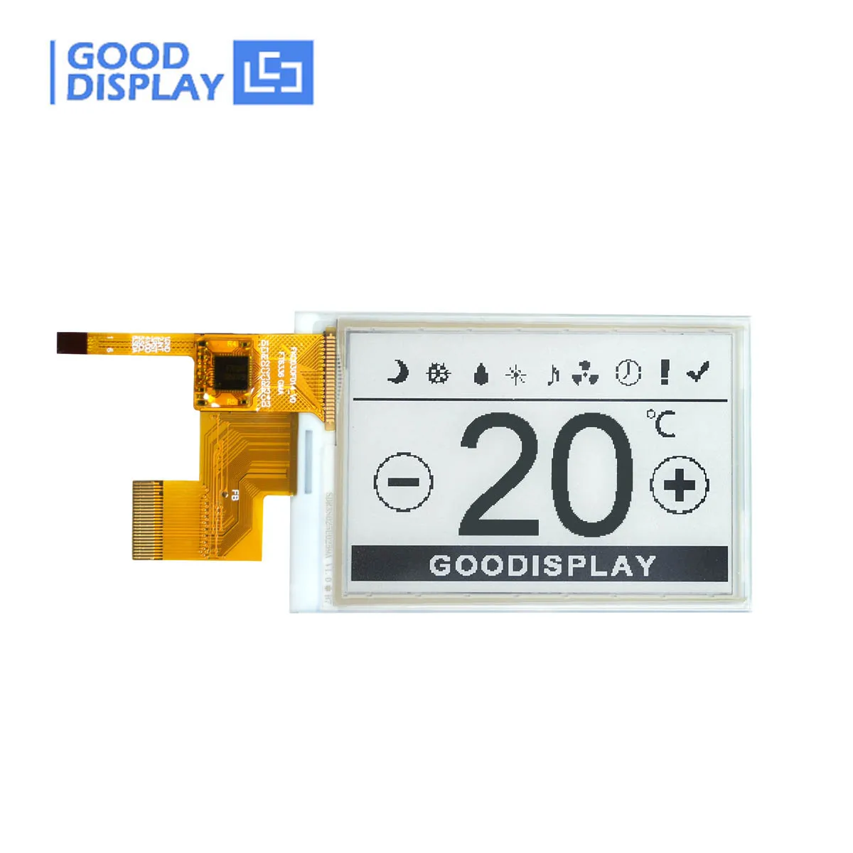Atualização Rápida E-paper Display Fabricante E-ink Touch Screen Spi Interface China Gdey027t91-t01 27 Polegadas - Imagem 5