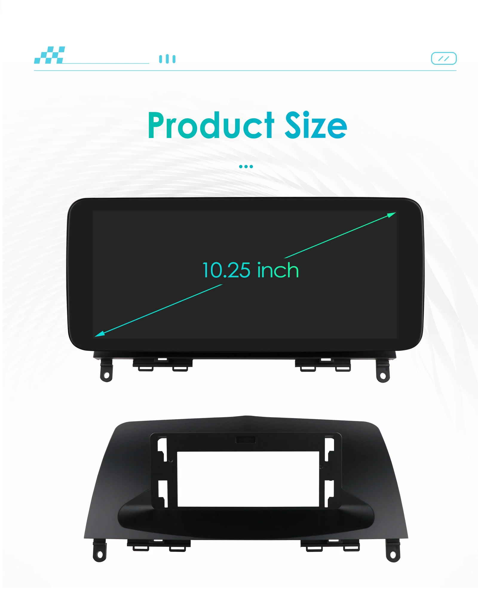 10,25-Zoll-Android-Autoradio für Mercedes Benz W204 S204 C-Klasse NTG 4.0 4.5 2008 - 2014 2DIN Carplay intelligenter Bildschirm GPS Stereo – Detail 31