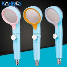 

Hand Hold Shower Head High Pressure Adjustable Bath Shower Jets with On/off Switch Removable Filter Shower Head with Antical