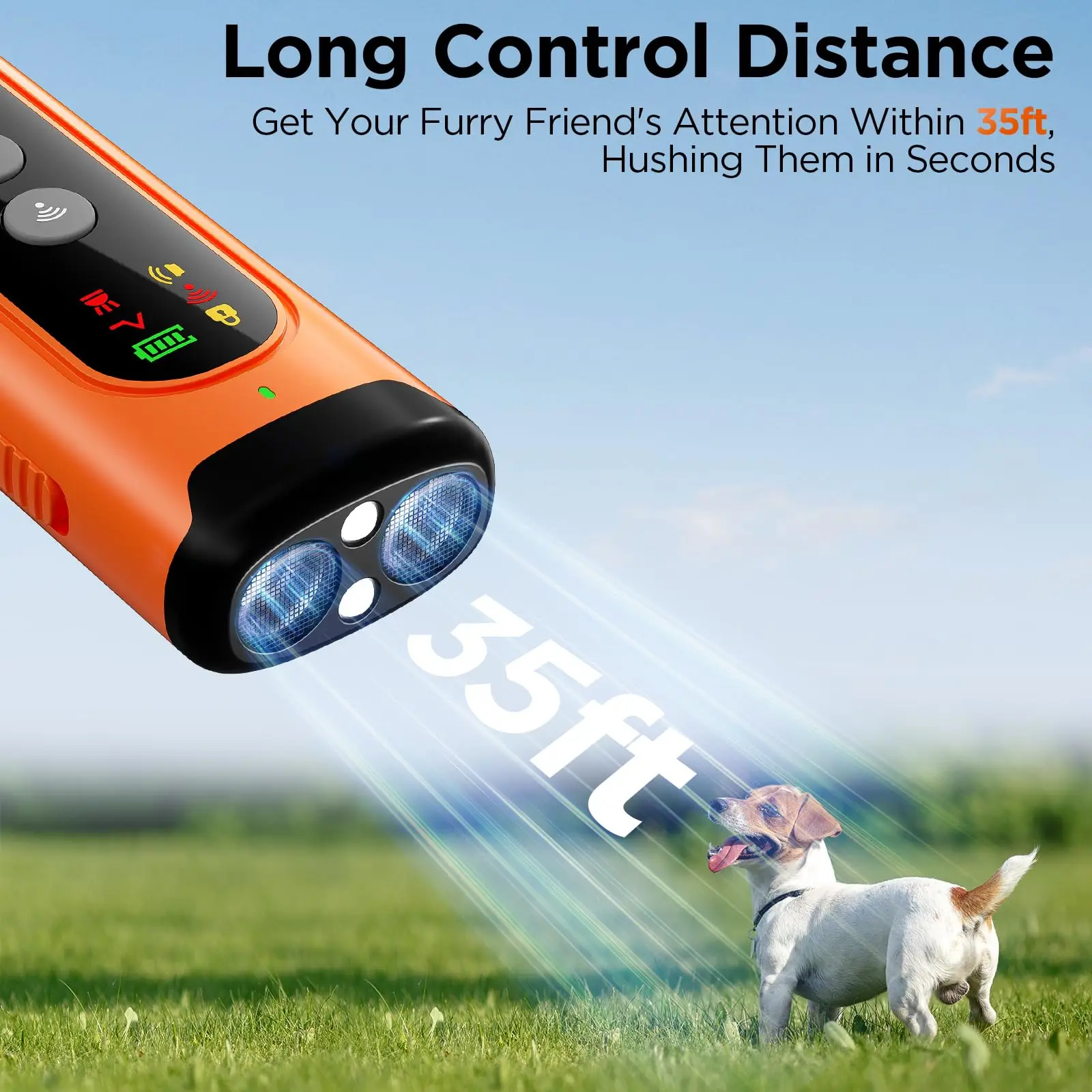 Dog Repeller – Anti-Bark & Training Device with Flashlight 5