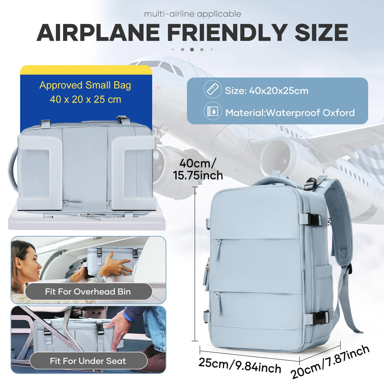Small Cabin Luggage 40 X 20 X 25 Small Bag 40 25 20 Bag 40 X