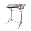 Upgraded version of floor stand with telescopic adjustment aluminum alloy embroidery frame tension frame 4