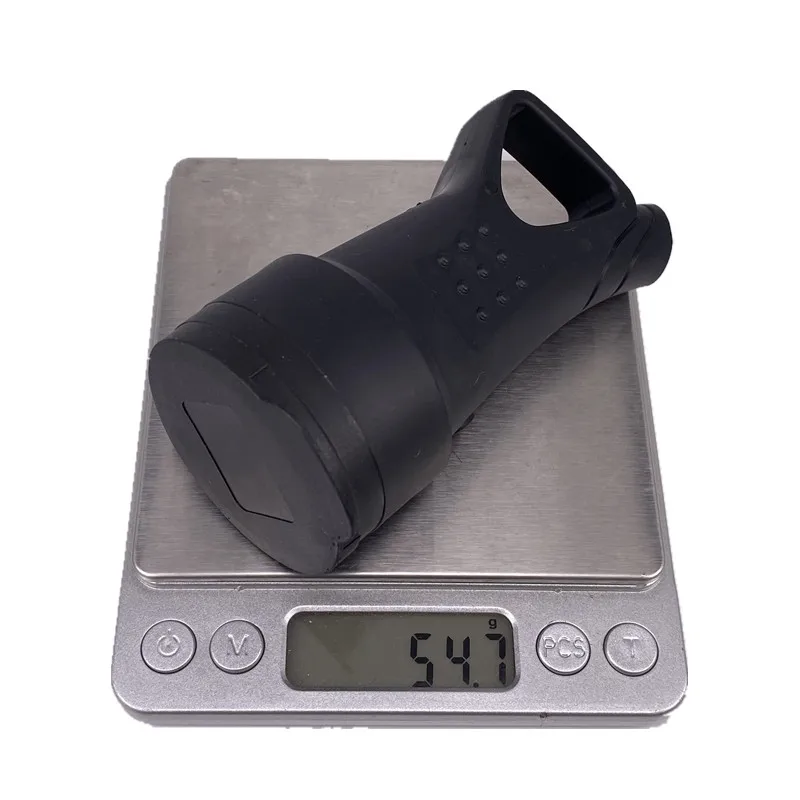 Waterproof European Electrical Socket Plug with Cover, Rubberized Grounded Connector, IP54, 16A 250V