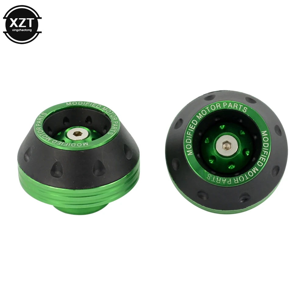 Motorcycle Scooter Crash Protector 2PCS Wheel Protection Pads Front Shock Absorber Cup Sliders for Honda BWS