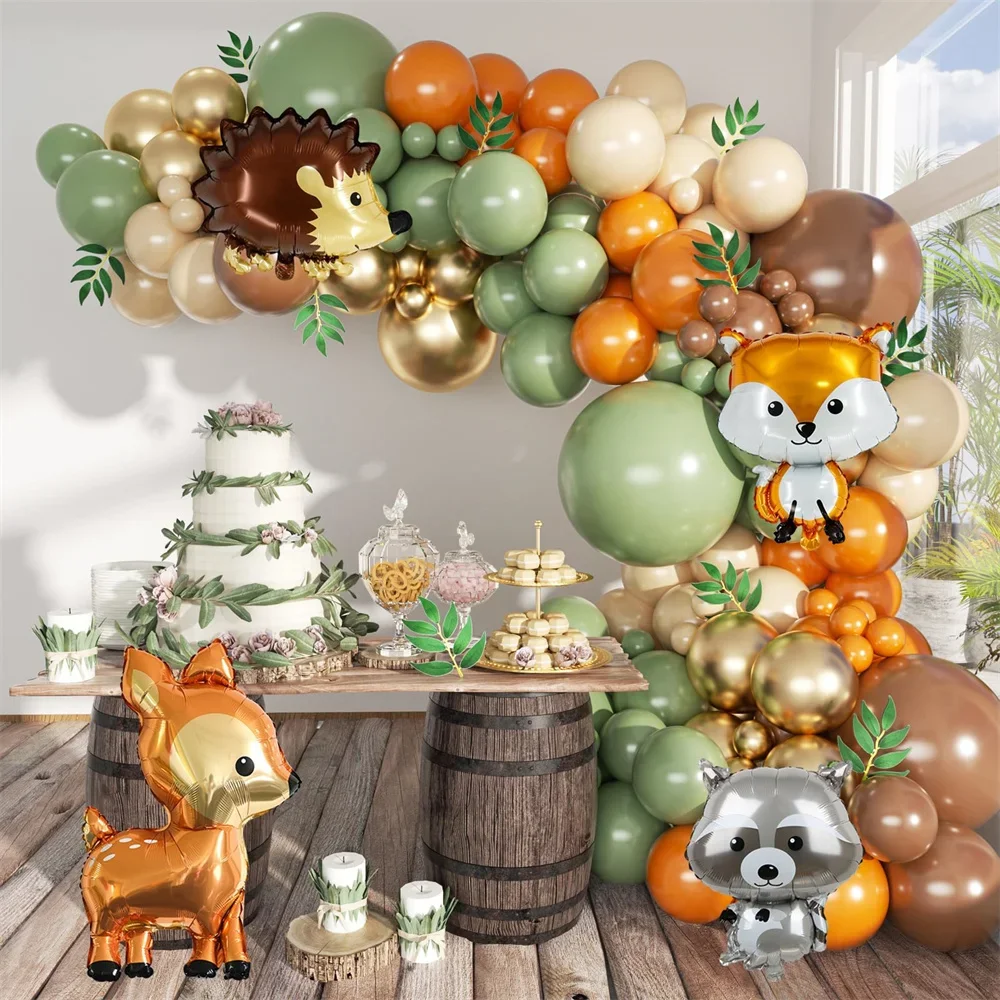 Forest Themed Baby Shower Decorations Girl Jungle Theme Baby