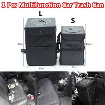Portable Waterproof Car Trash Can – Auto Organizer 1