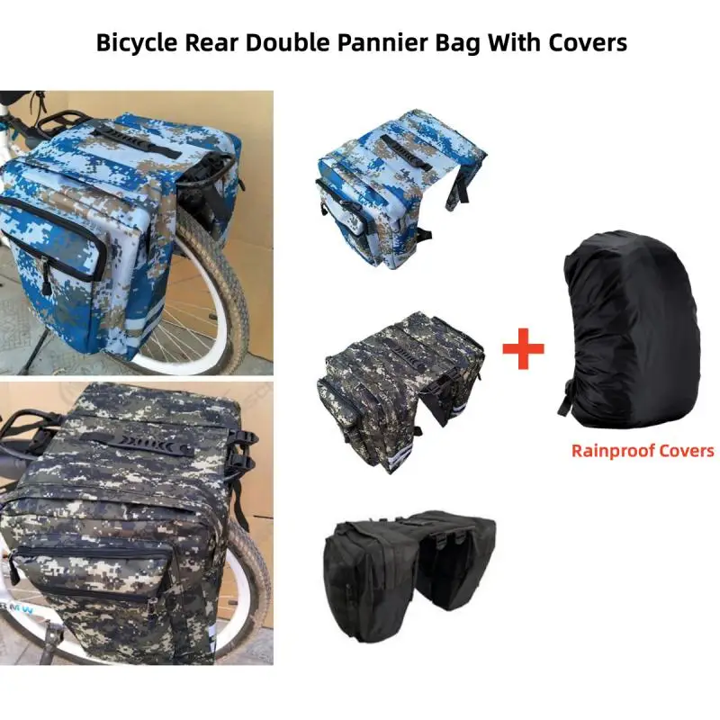 

Сумка для заднего сиденья мотоцикла или велосипеда с дождевиком 20 л