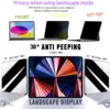 1-pack, Privacy Screen Protector for iPad 10.2-Inch (9th/8th/7th Generation, 2021/2020/2019), Anti-Spy Tempered Glass Film 4