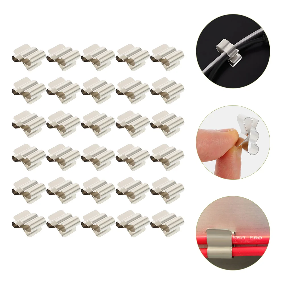

Solar Cable Clip Solar Panel Cable Wire Clips Cable Clips Clamp Solar Panel Frame Spring Cable Fixing Clip Cable Clamp