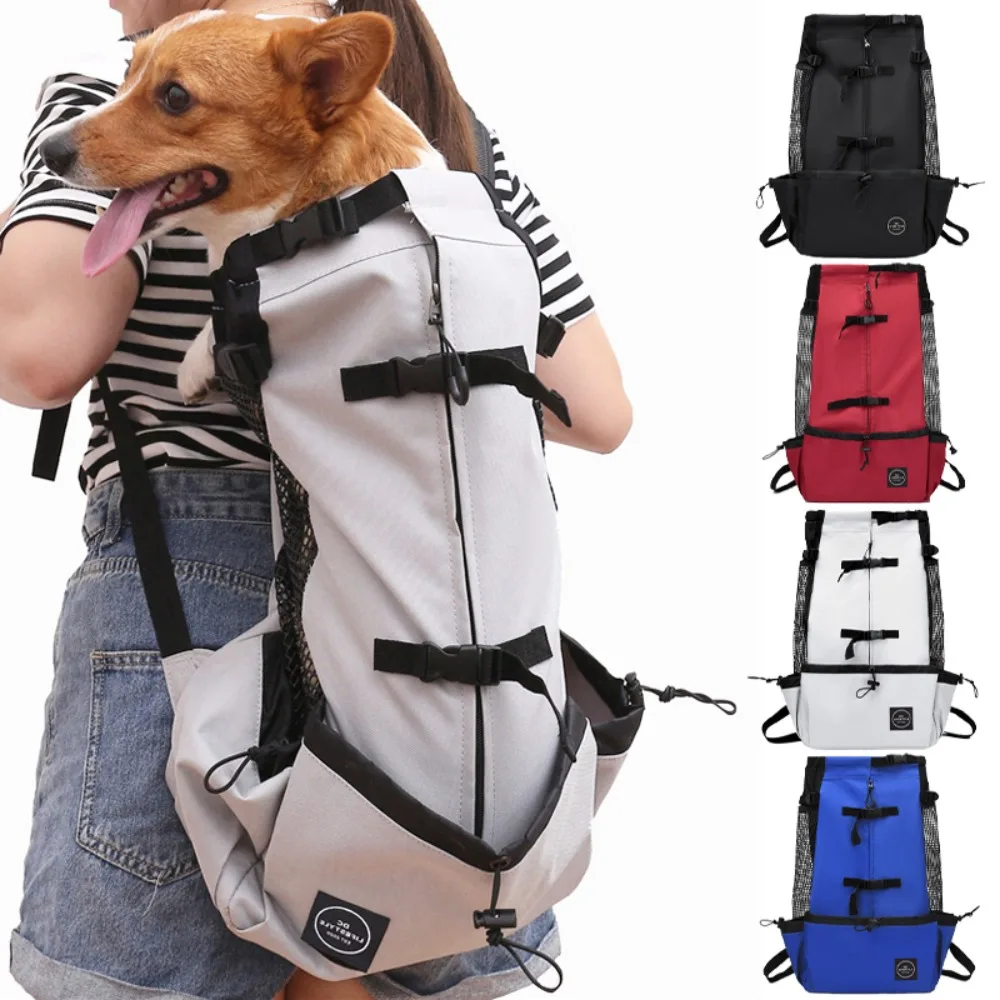 

Pet Bag Outdoor Portable Backpack Dog Dew Head Backpack Washable Breathable Bicycle Outdoor Hiking Travel with Pet Backpacks