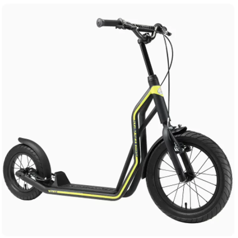 16 Inch Aluminium Alloy Air Wheel Pedal Fold Scooter, Fitness Bicycle With Double V Brake