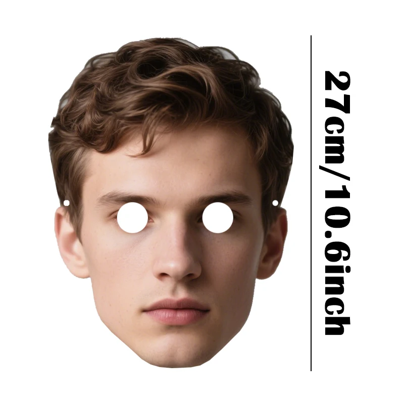 Masques Réutilisables Personnalisés 6/10 Pièces - Visage Réel