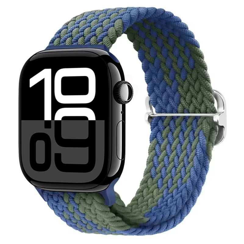 Premium Nylon Braided Strap for Smartwatch - Durable and Stylish Bracelet Design