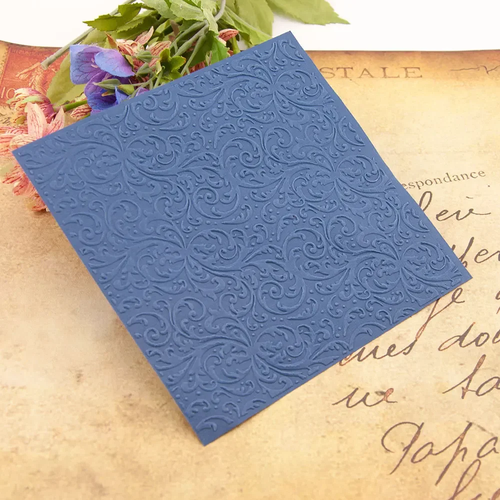 ocean/rose/handwritten characters Embossing Folder Plastic Plates For Paper Card Cutting Die Decoration Scrapbooking Embosser plastic embossing folder embossing folder