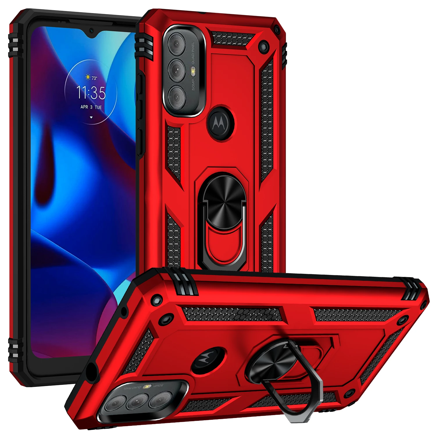 JSFS Military Grade Drop Proof Protective Case with Kickstand