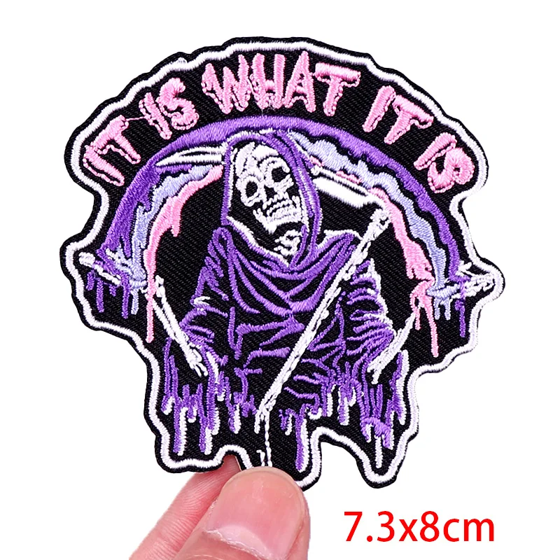 Playful Cartoon Embroidery Iron-On Patches