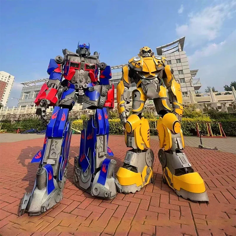 

2.7m Extra Large Adult Size Easy Wearing Movie Cosplay Adult Robot Costume Wearable Robot Cosplay Prop Birthday Gifts