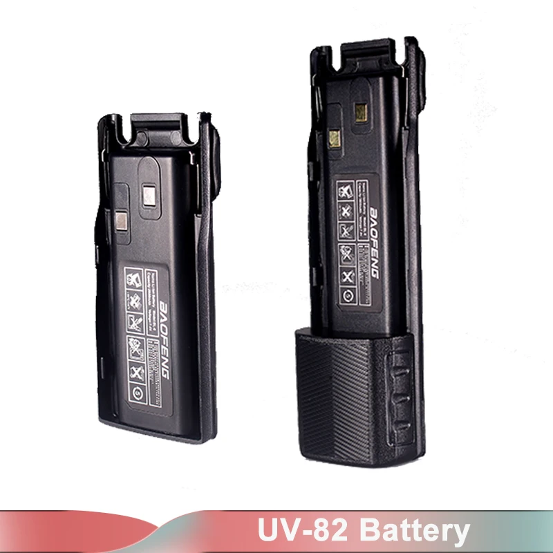 Baofeng UV-82 Li-ion Battery USB Type-C Charger 2800mah Enlarge 3800mAh BL-8 Original For Radio UV-8D UV-82HP UV-8D UV-82WX UV89 4