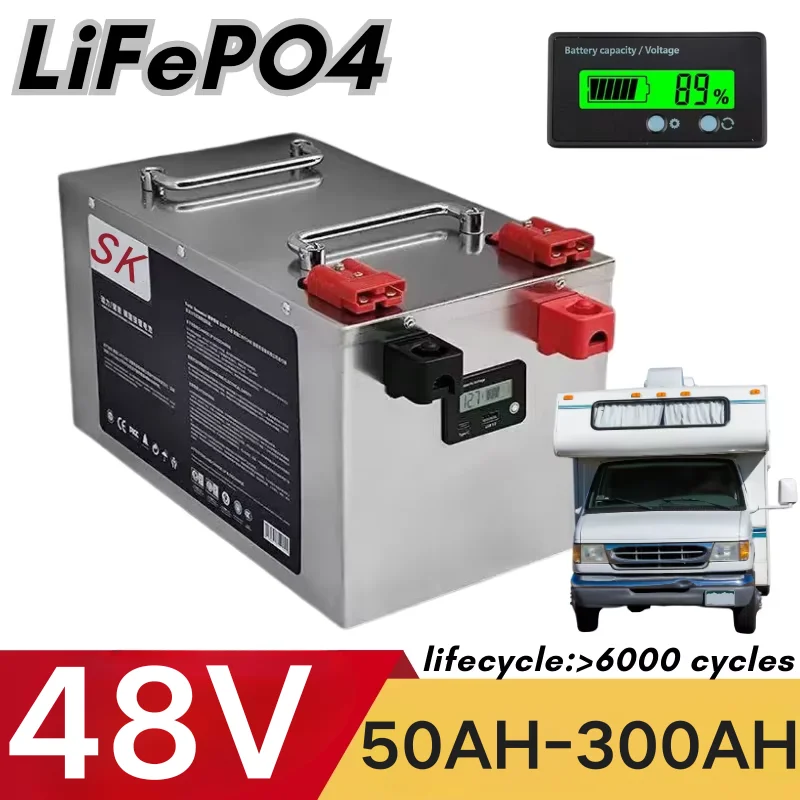 48V Portable Backup Power Module with Charger for Energy Storage Systems
