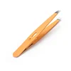 Eyebrow Tweezer Colorful Hair Beauty Fine Hairs Puller Stainless Steel Slanted Eye Brow Clips Removal Makeup Tools 5