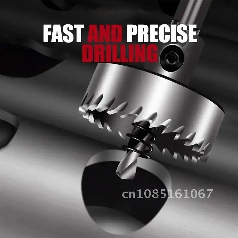 

Steel Professional Hole Punch High Speed Steel Opener HSS Saw Drill Bit Carbide Drilling Tip Reaming Bit Punch