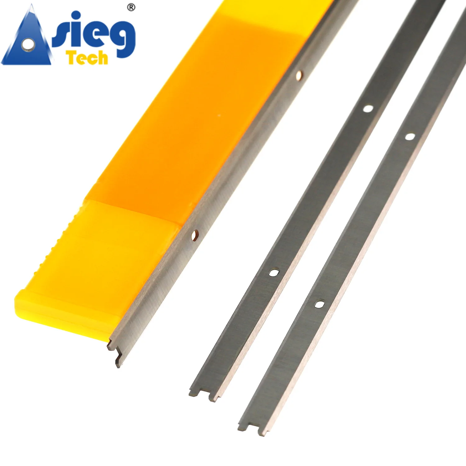 340&times;12&times;1.5mm Planer Blades Jointer Knives HSS Double-Edge for Woodworking Machine Ridgid R4330 R4331-Set of 3 Pieces
