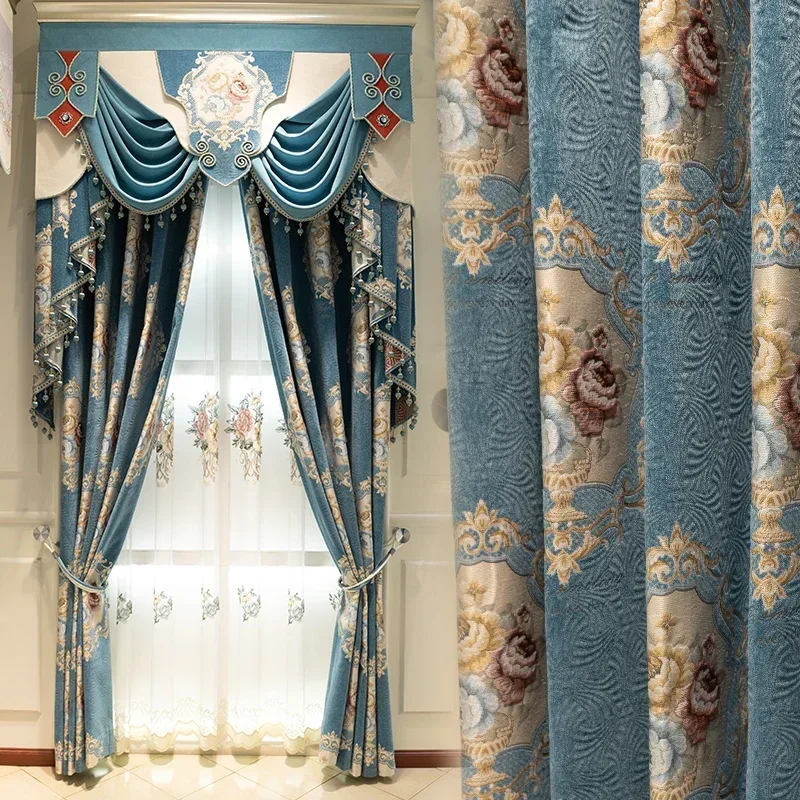 Luxury European Chenille Curtains 2