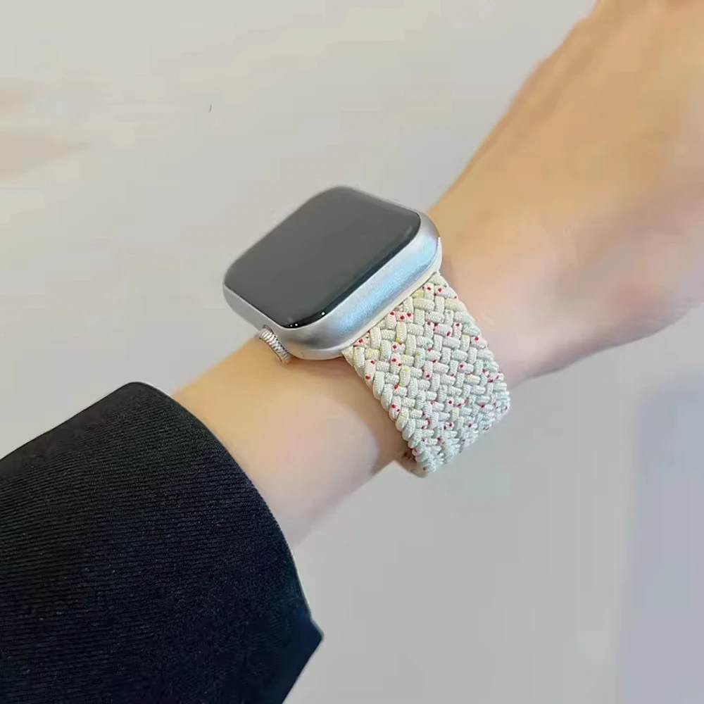Braided Solo Loop Strap for Smartwatch - Stylish and Comfortable Bracelet Band