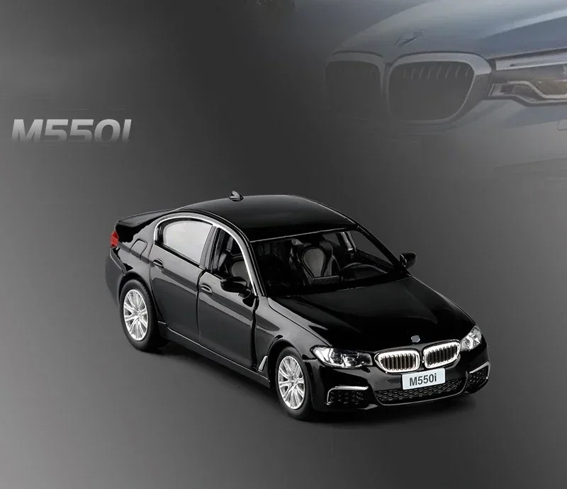 Luxury Alloy Diecast BMW Toy Car - 1:36 Scale Metal Collection