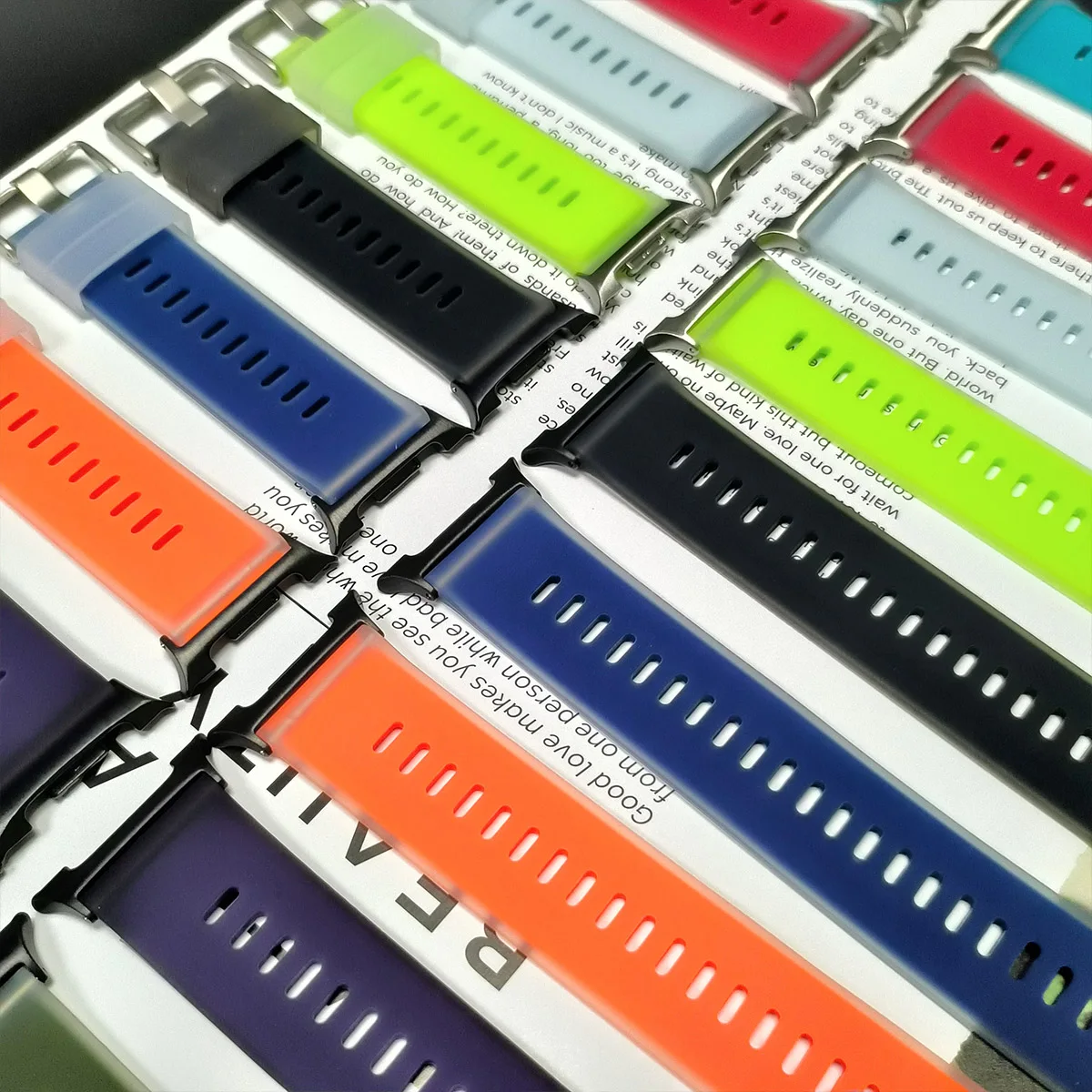 Silicone Sport Strap Band Bracelet in various sizes