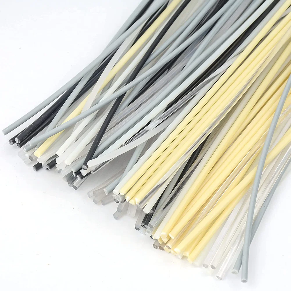 56PCS Plastic Welding Rods, 7 Types ABS PP PU PE PA PC TPO 13 Inch Plastic Welder Rod for Car Bumper Kayak 3