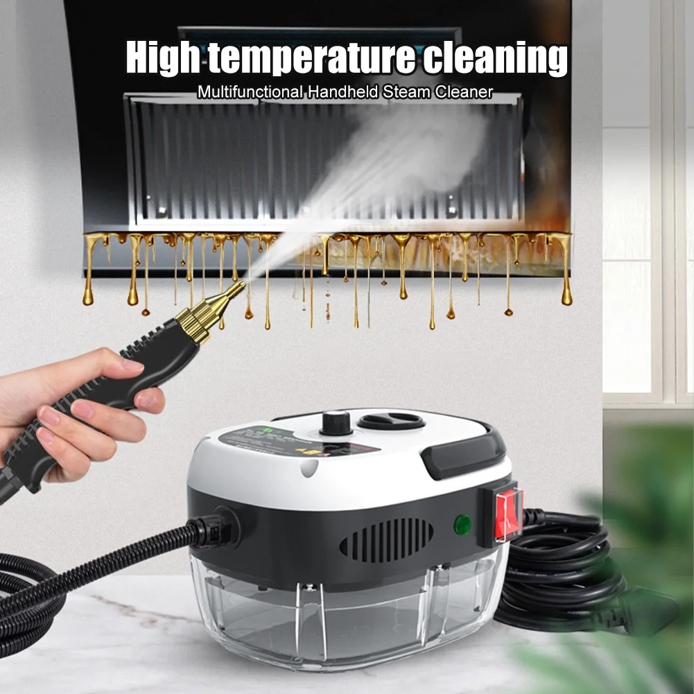 

Steam Cleaner Powerful Steam Cleaner 105°C Remove Stubborn Stains Home Cleaner Washing Machines Ovens Range Hoods Carpets Tool