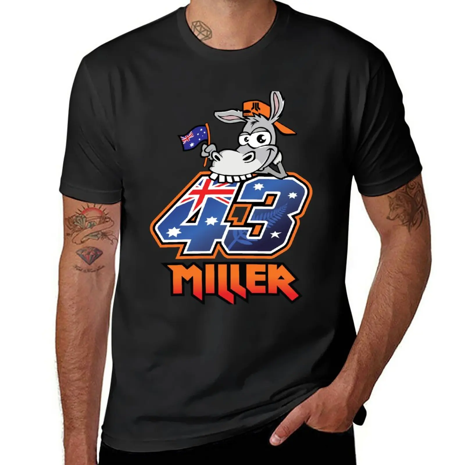 

Jack Miller Number 43 Australia T-Shirt customs boys whites for a boy mens graphic t-shirts pack